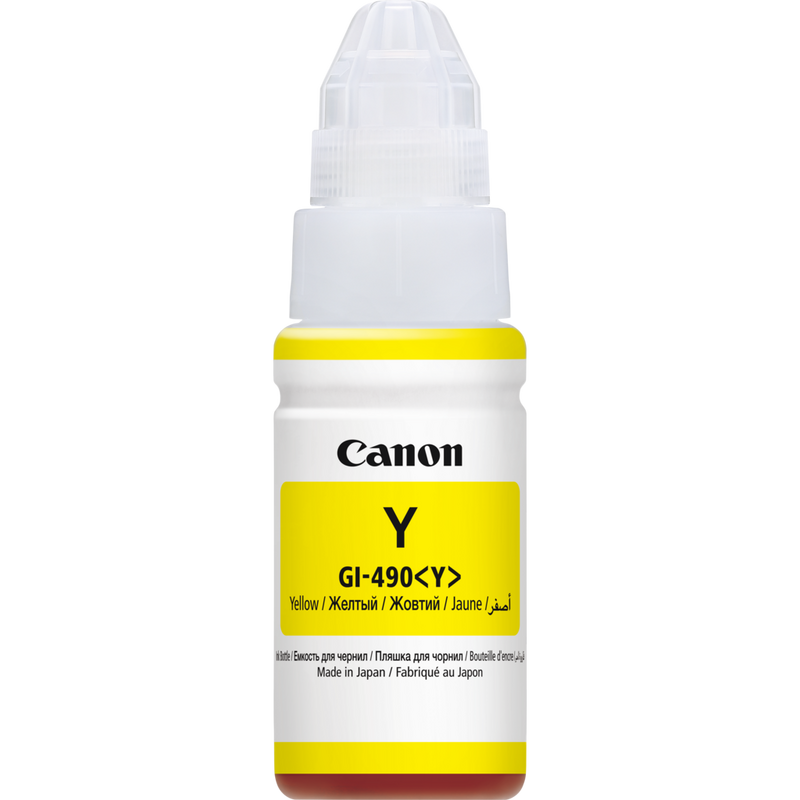 CANON INK BOTTLE GI-490 YELLOW