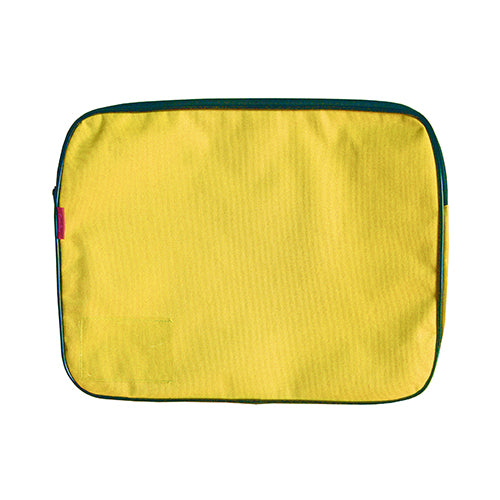 CROXLEY CANVAS GUSSET BOOK BAG EA YELLOW