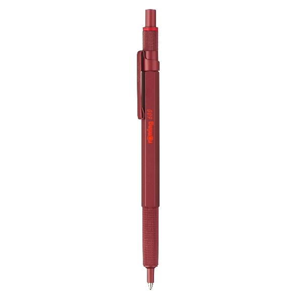 rOtring 600 Ballpoint Pen - Red Medium Nib Black Ink