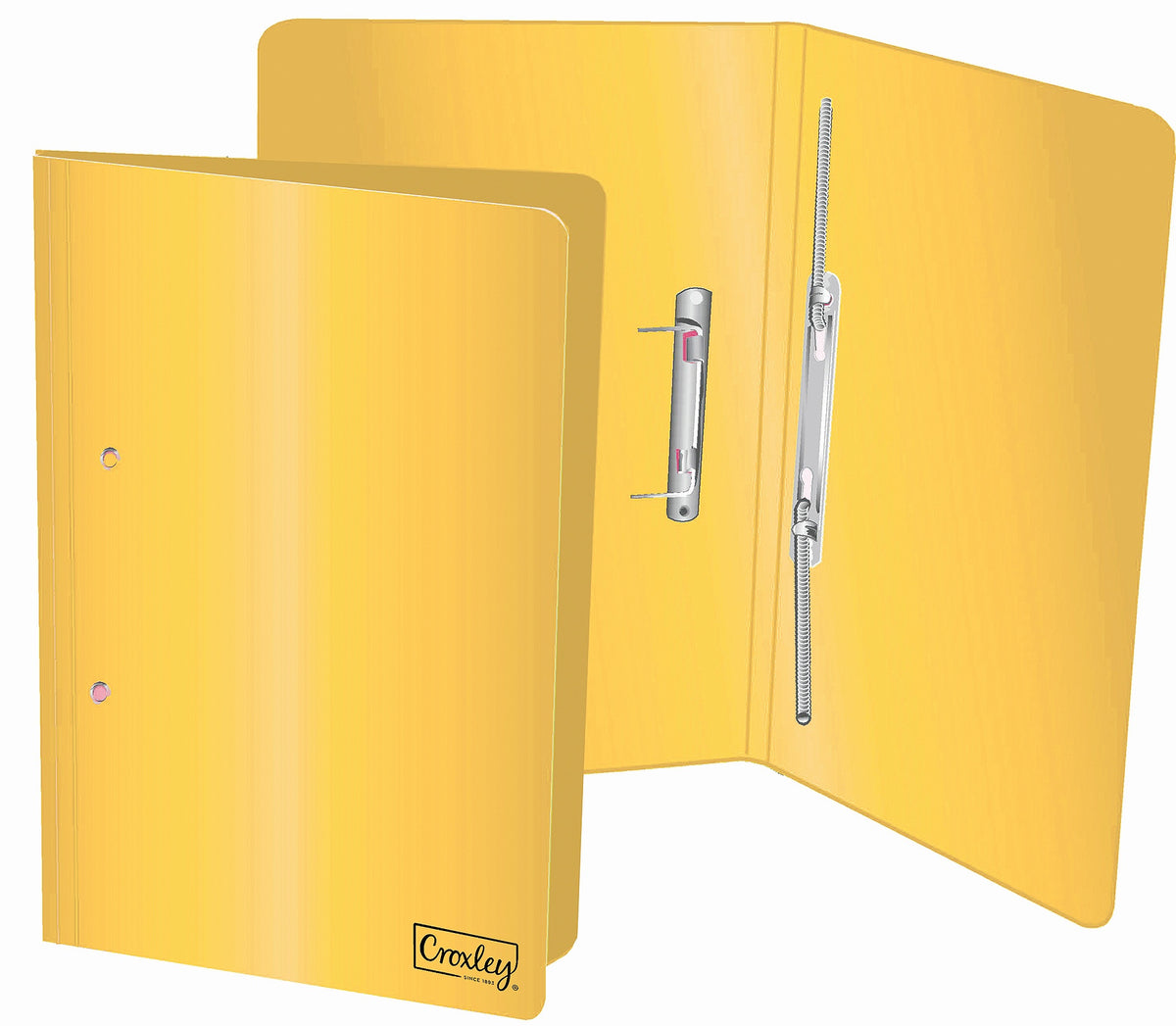 CROXLEY JD1110 Accessible File - Foolscap (Light Orange)