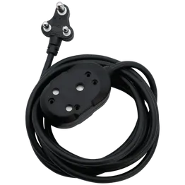 SWITCHED LIGHT DUTY Back-to-Back (BTB) EXTENSION LEADS 20M - BK