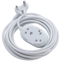SWITCHED LIGHT DUTY Back To Back(BTB) EXTENSION LEADS 20M - WT