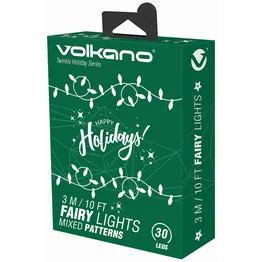 Volkano Twinkle Holiday Series Fairy Light 3m/10ft 30 LEDs - Christmas