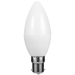 SWITCHED 5W Candle LED Light Bulb B22 - Warm White