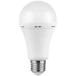 Switched 9w A60 Rechargeable LED Light Bulb - E27 - Warm White