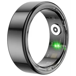 Volkano Ring Series Smart Ring with Charge Case - Black 18.1mm