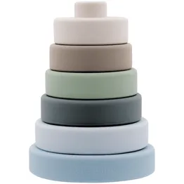 Echo Baby Silicone Stacking Rings - Ocean