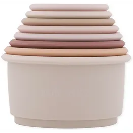 Echo Baby Silicone Stacking Cups - Sunset