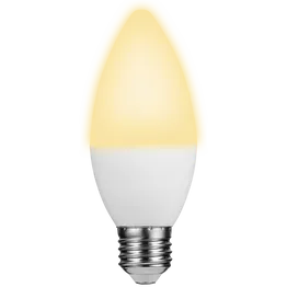 Switched 5w Candle LED Light Bulb E27 - Warm White