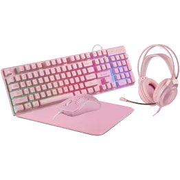 VX Gaming Freya Pink 4 -in-1 Rainbow Combo