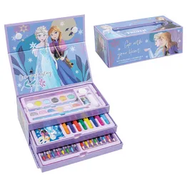 43 PC COLOURING STATIONERY SET - FROZEN