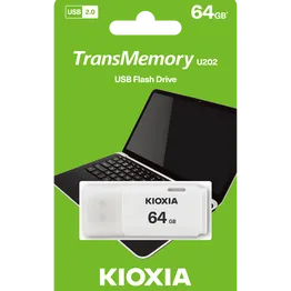 Kioxia 64gb USB 2.0 - White
