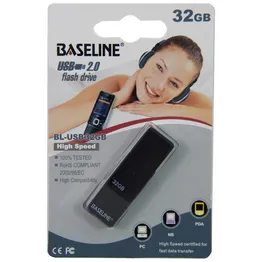 Baseline USB 32GB Flash Drive