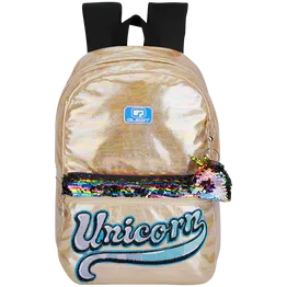 Quest Unicorn Glamour Backpack Gold