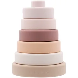 Echo Baby Silicone Stacking Rings - Sunset