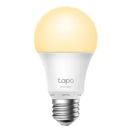 TP-Link Tapo L510E 8.7w Smart Wi-Fi Warm White Light Bulb, Dimmable, A60, E27