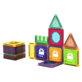 20 Magnetic Tiles and Windows