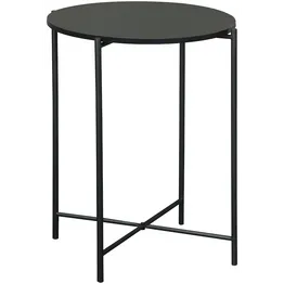 Everfurn Seattle Side Table - Reversible Table Top