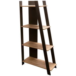 Everfurn Swiss Large Bookshelf - Two-Tone