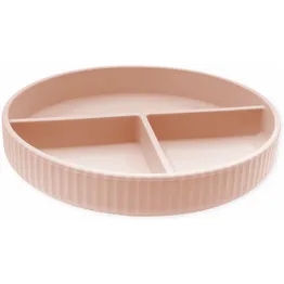 Echo Baby Silicone Suction Plate - Rose