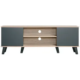 Everfurn Laurel TV Stand 1600w, Two Cupboards