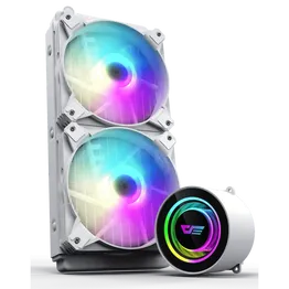darkFlash DX240 V2.6 Liquid CPU Cooler - White