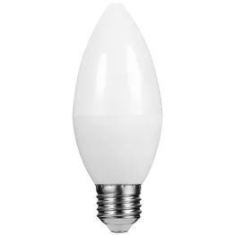 Switched 5w Candle LED Light Bulb E27 - Cool White