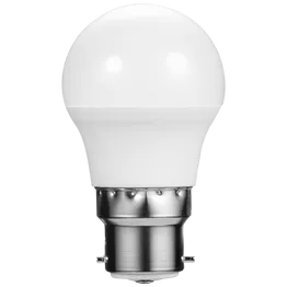 Switched 5w Golfball LED Light Bulb B22 - Warm White