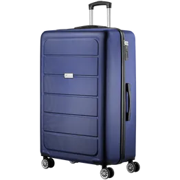 Travelwize Maple ABS 85cm 4-Wheel Spinner Luggage - Navy