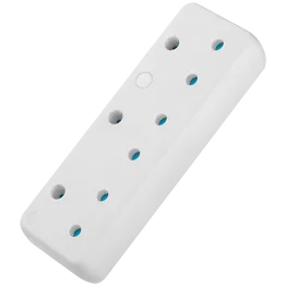 Switched 3-Way 16a Adaptor