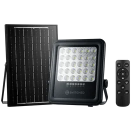 Switched Urban PRO Series - 100w Solar Floodlight with Remote