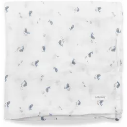Echo Baby Muslin Swaddle Blanket - Ocean