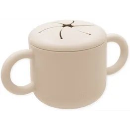 Echo Baby Silicone Snack Cup - Ivory