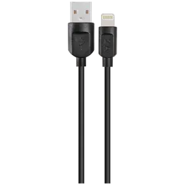 Bounce Cord Series 1.2m Lightning Cable - Black