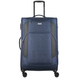 Travelwize Aurora 75cm 4-Wheel Spinner Trolley Case - Navy Melange