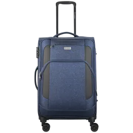 Travelwize Aurora 65cm 4-Wheel Spinner Trolley Case - Navy Melange