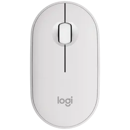 Pebble Mouse 2 M350s  - TONAL WHITE - BT - DONGLELESS