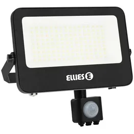 Ellies Quasar Series 50W AC Motion Sensor Flood Light  with 3CCT -BK