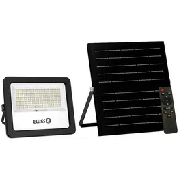 Ellies Nebula Series 60W Solar Flood Light  with 3CCT -BK