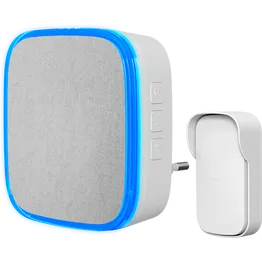 Ellies Secure Series - Wireless Kinetic Doorbell - AC Receiver and Kinetic transmitter - WT