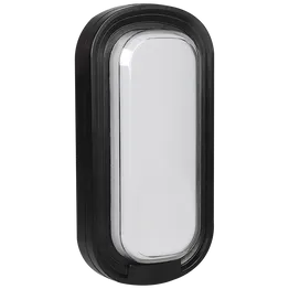 Ellies Ellipse Series AC 24W Capsule LED Bulkhead - PC - BK