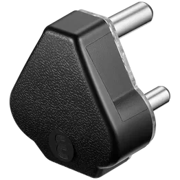 Ellies 16a Heavy-Duty Rubber Screw-on Plug Top - Black