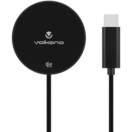 Volkano Magni Series Qi2.2 25W Wireless Charging Pad - Black