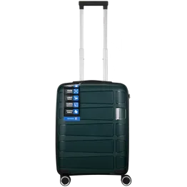 Travelwize Tourer PP 55cm 4-wheel Spinner Luggage Petrol