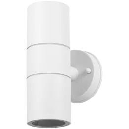 Ellies Ash Series AC dual beam wall light - Nylon Carbon Fiber - GU10 Base - WT