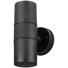 Ellies Ash Series AC dual beam wall light - Nylon Carbon Fiber - GU10 Base- BK