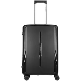Travelwize Clipper PP 65cm 4-Wheel Spinner Luggage Black