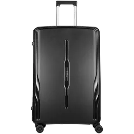 Travelwize Clipper PP 75cm 4-Wheel Spinner Luggage Black