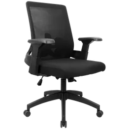 Everfurn Skye Mid Back Office Chair - Black