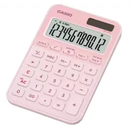 Casio MS-20YC 12 Digit Desk Light Pink